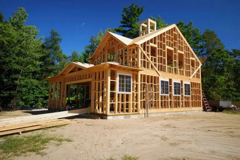 Home under renovation financed with a construction loan