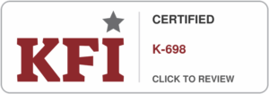 KFI certification K-698