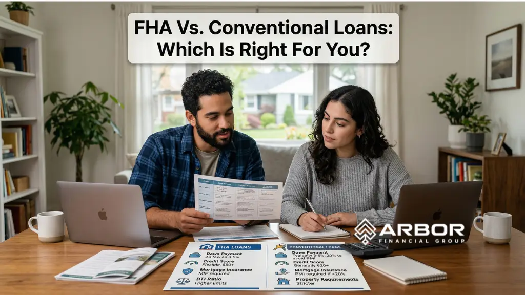 FHA Vs. Conventional Loans: Which Is Right For You? | Mortgage Comparison Guide